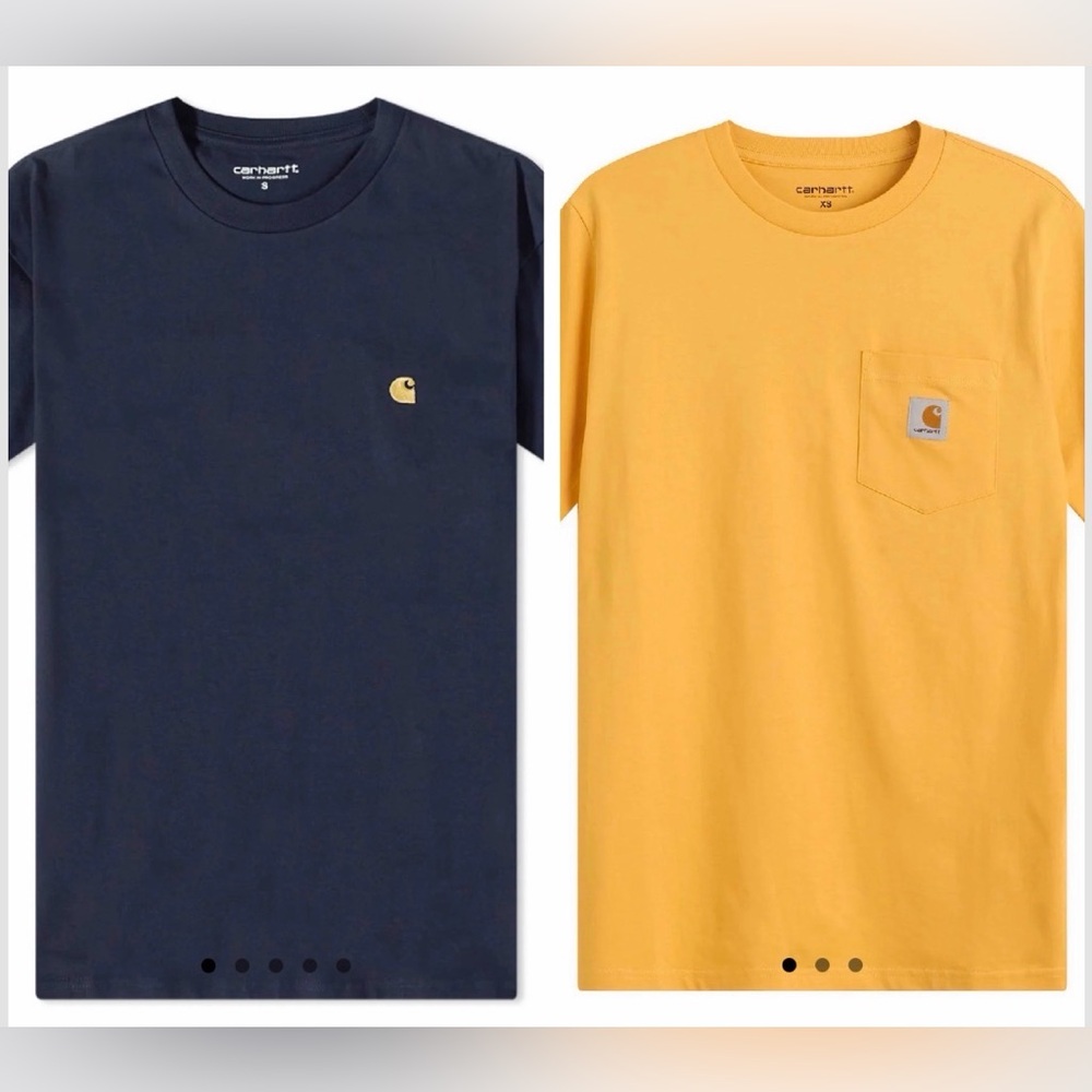 2 NWT Carhartt WIP T-shirts